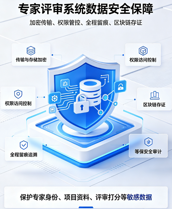 专家评审系统数据安全如何保障